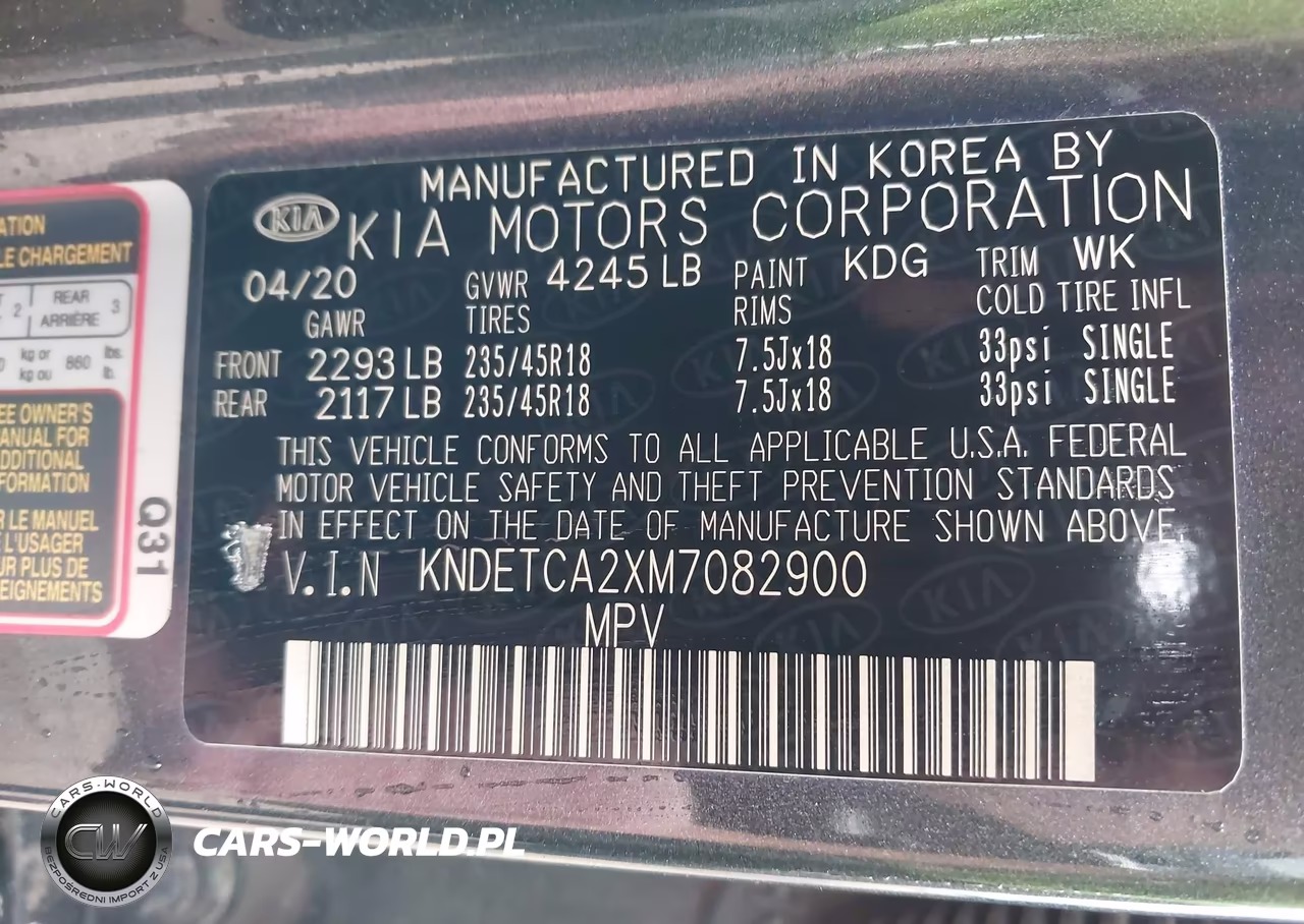2021 Kia Seltos Sx Turbo VIN:KNDETCA2XM7082900 - 9