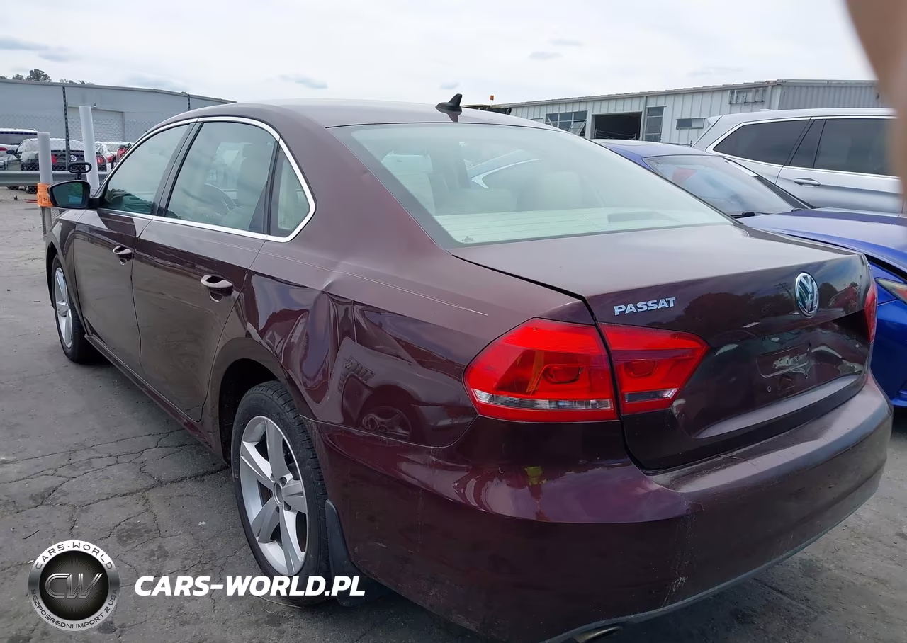 2013 Volkswagen Passat 2.5L Se VIN:1VWBP7A35DC001409 - 3