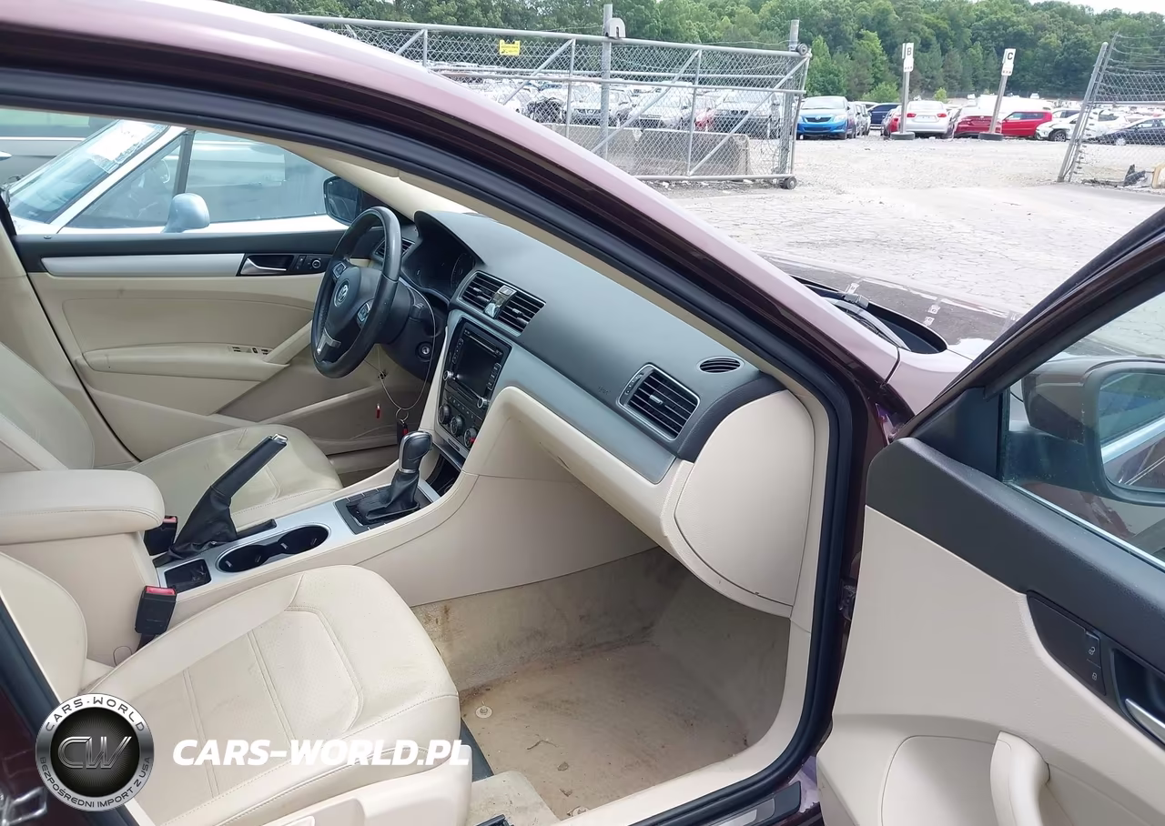 2013 Volkswagen Passat 2.5L Se VIN:1VWBP7A35DC001409 - 5