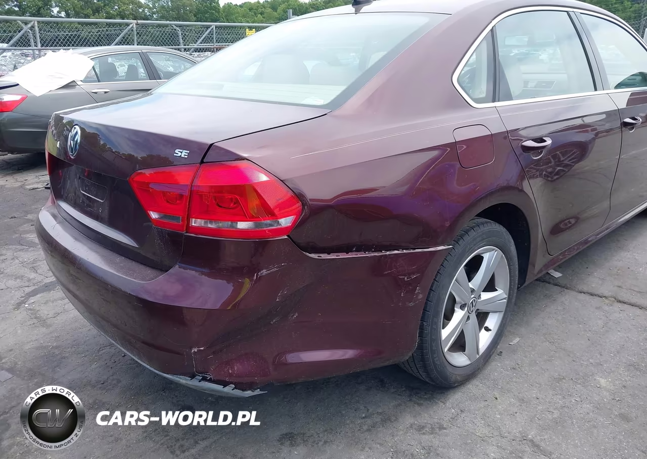 2013 Volkswagen Passat 2.5L Se VIN:1VWBP7A35DC001409 - 6