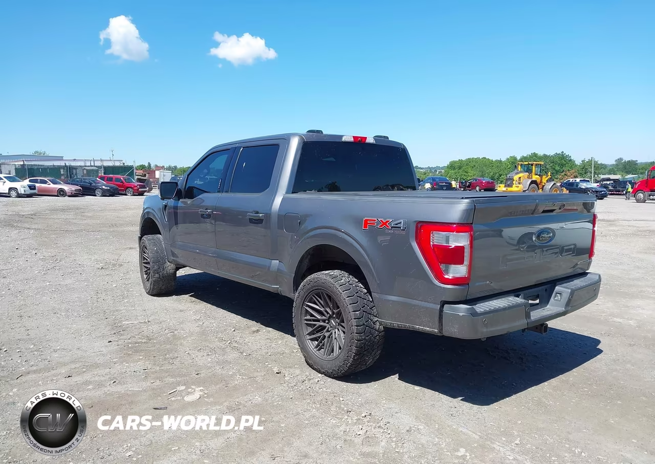 2022 Ford F-150 Lariat VIN:1FTFW1E59NKE17356 - 3