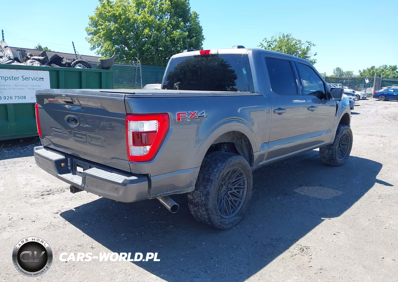 2022 Ford F-150 Lariat VIN:1FTFW1E59NKE17356 - 4