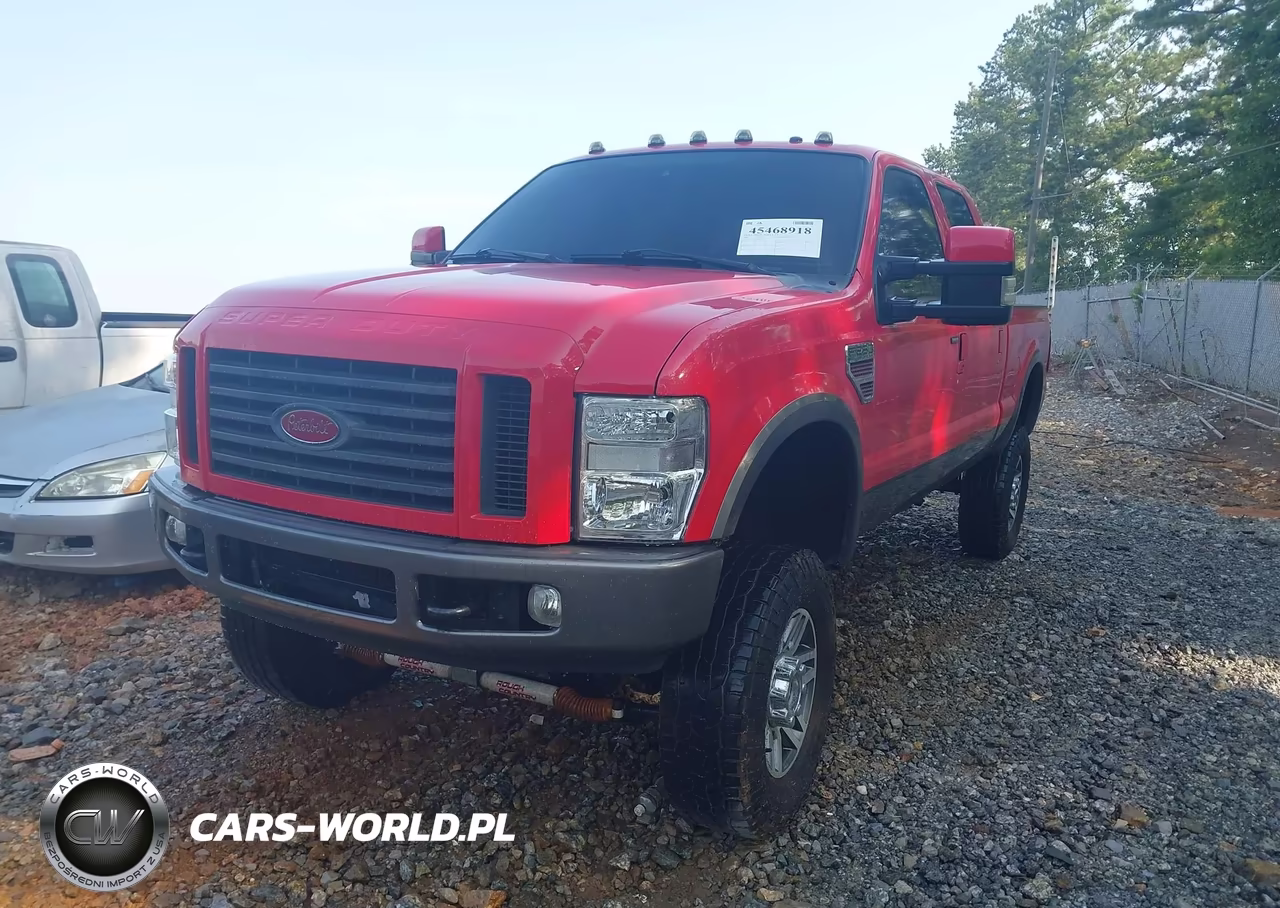 2008 Ford Super Duty F-250 Srw Fx4 VIN:1FTSW21R08EB98559 - 2