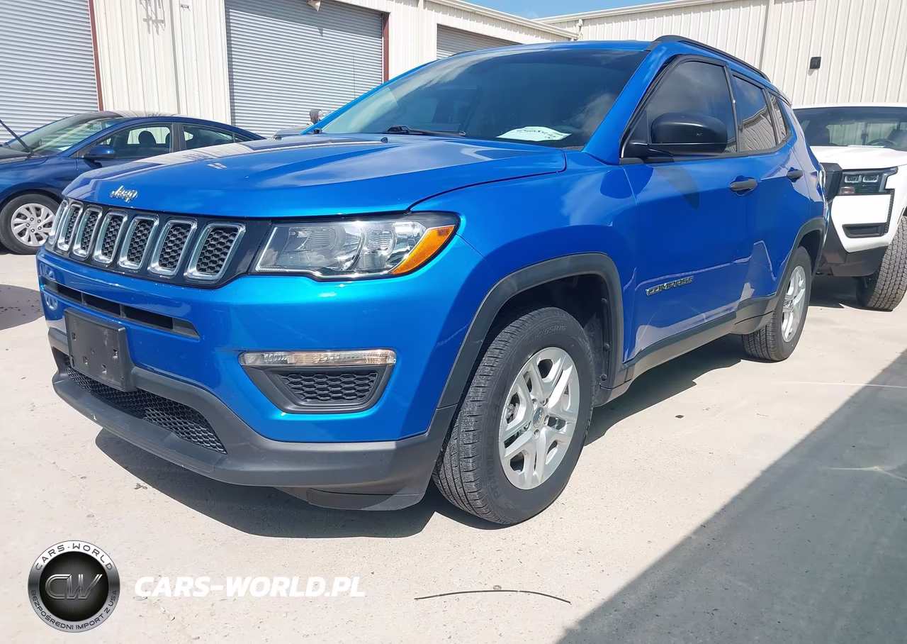 2018 Jeep Compass Sport Fwd VIN:3C4NJCAB0JT343948 - 2