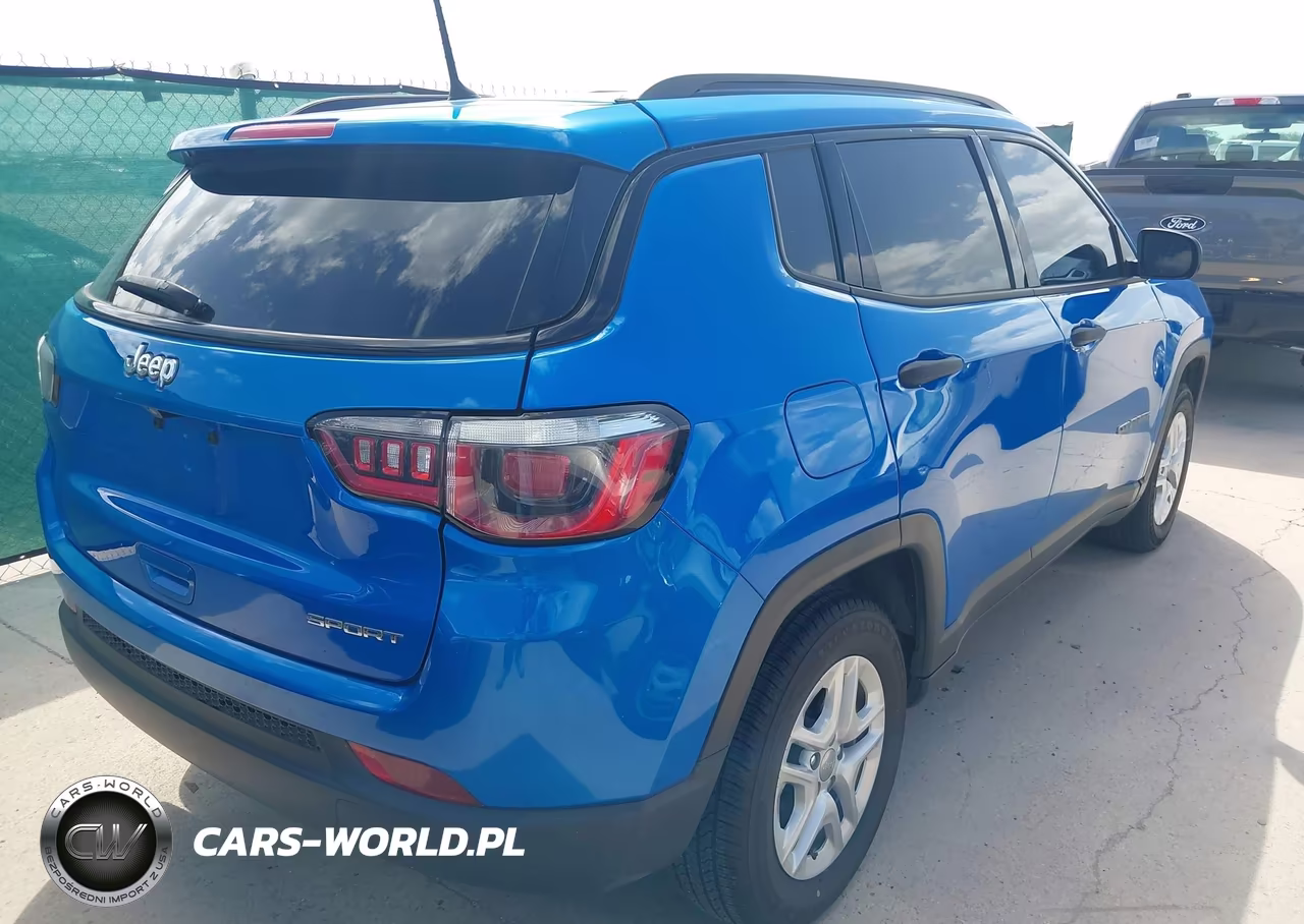 2018 Jeep Compass Sport Fwd VIN:3C4NJCAB0JT343948 - 4