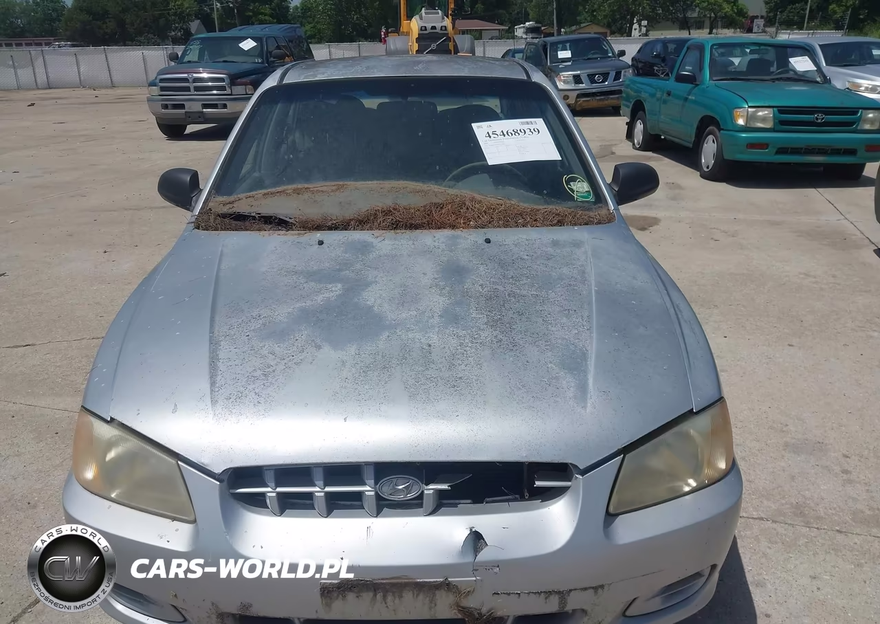 2002 Hyundai Accent Gl VIN:KMHCG45C62U310292 - 12