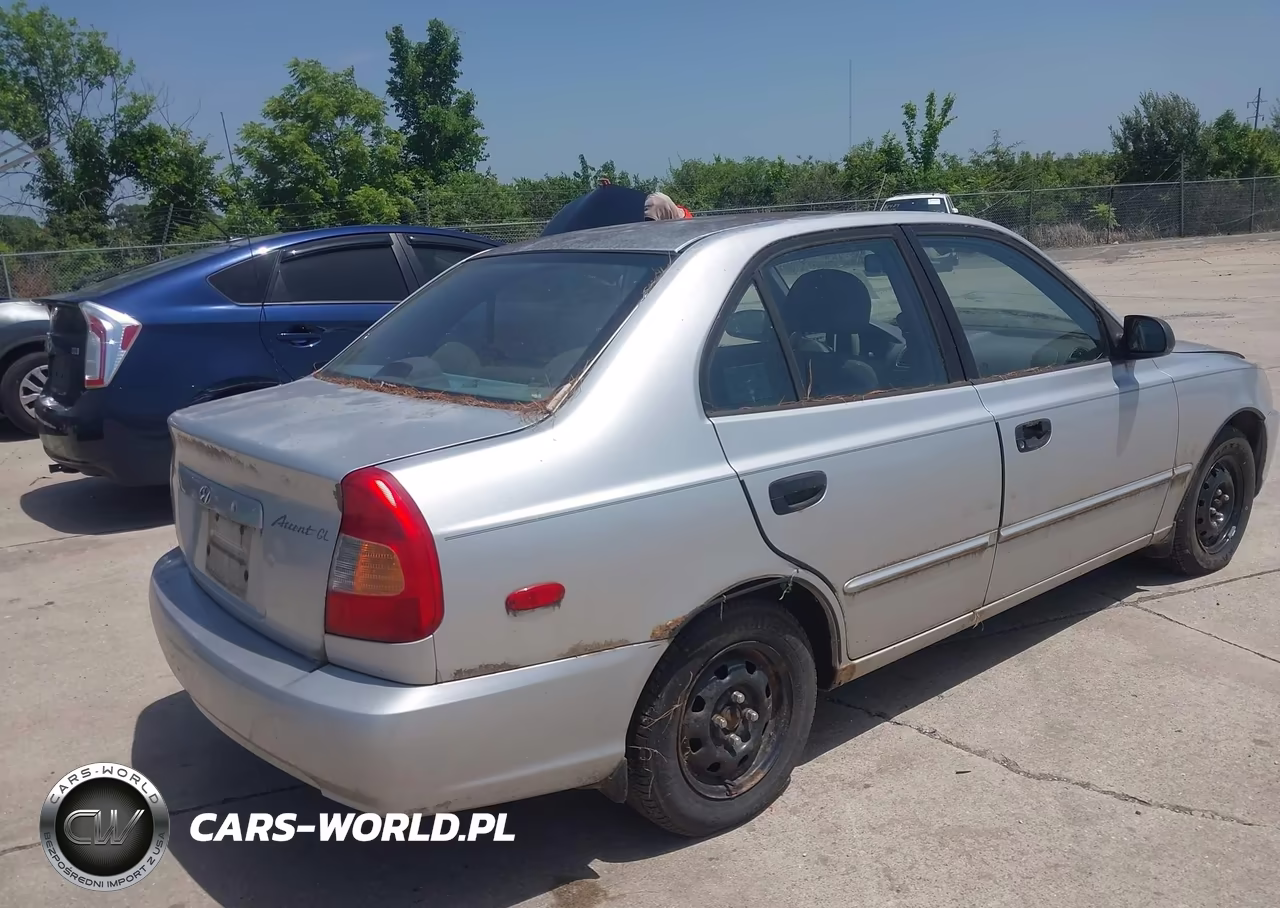 2002 Hyundai Accent Gl VIN:KMHCG45C62U310292 - 4