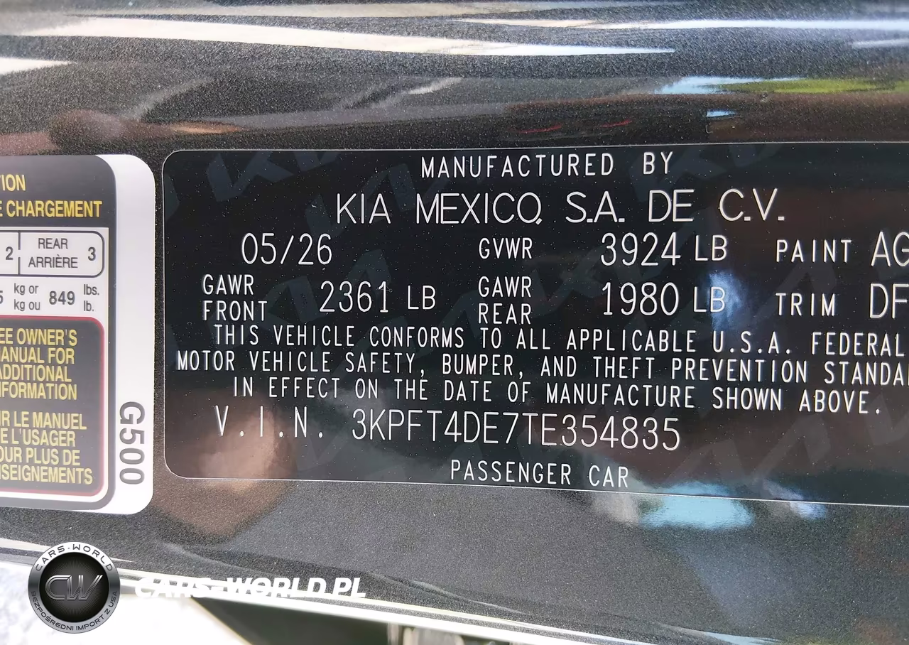 2026 Kia K4 Lxs VIN:3KPFT4DE7TE354835 - 9