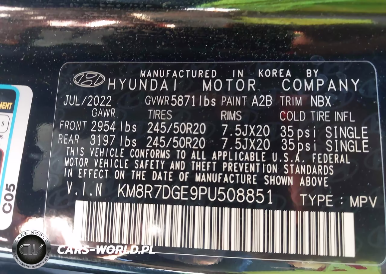 2023 Hyundai Palisade Calligraphy VIN:KM8R7DGE9PU508851 - 9