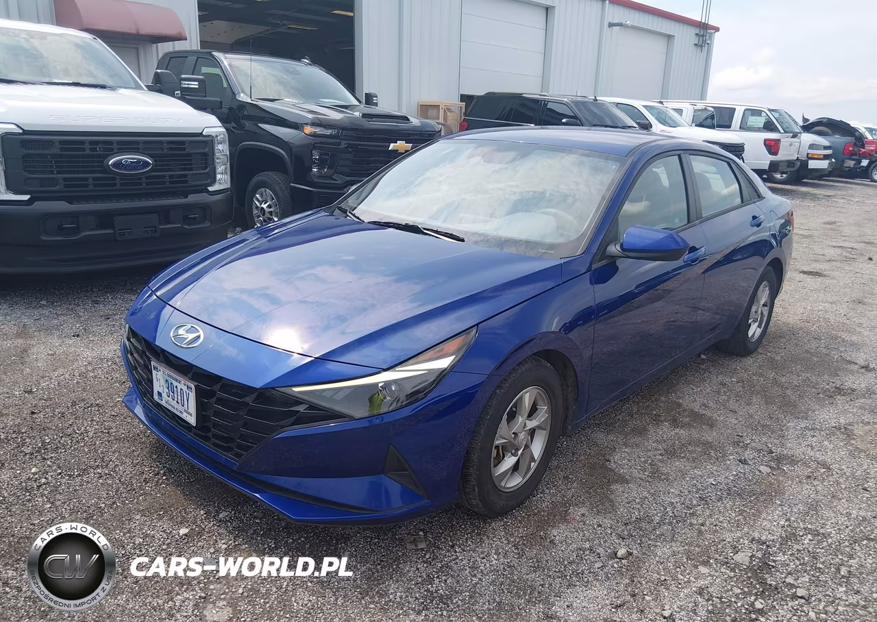 2021 Hyundai Elantra Se VIN:5NPLL4AG0MH046573 - 2