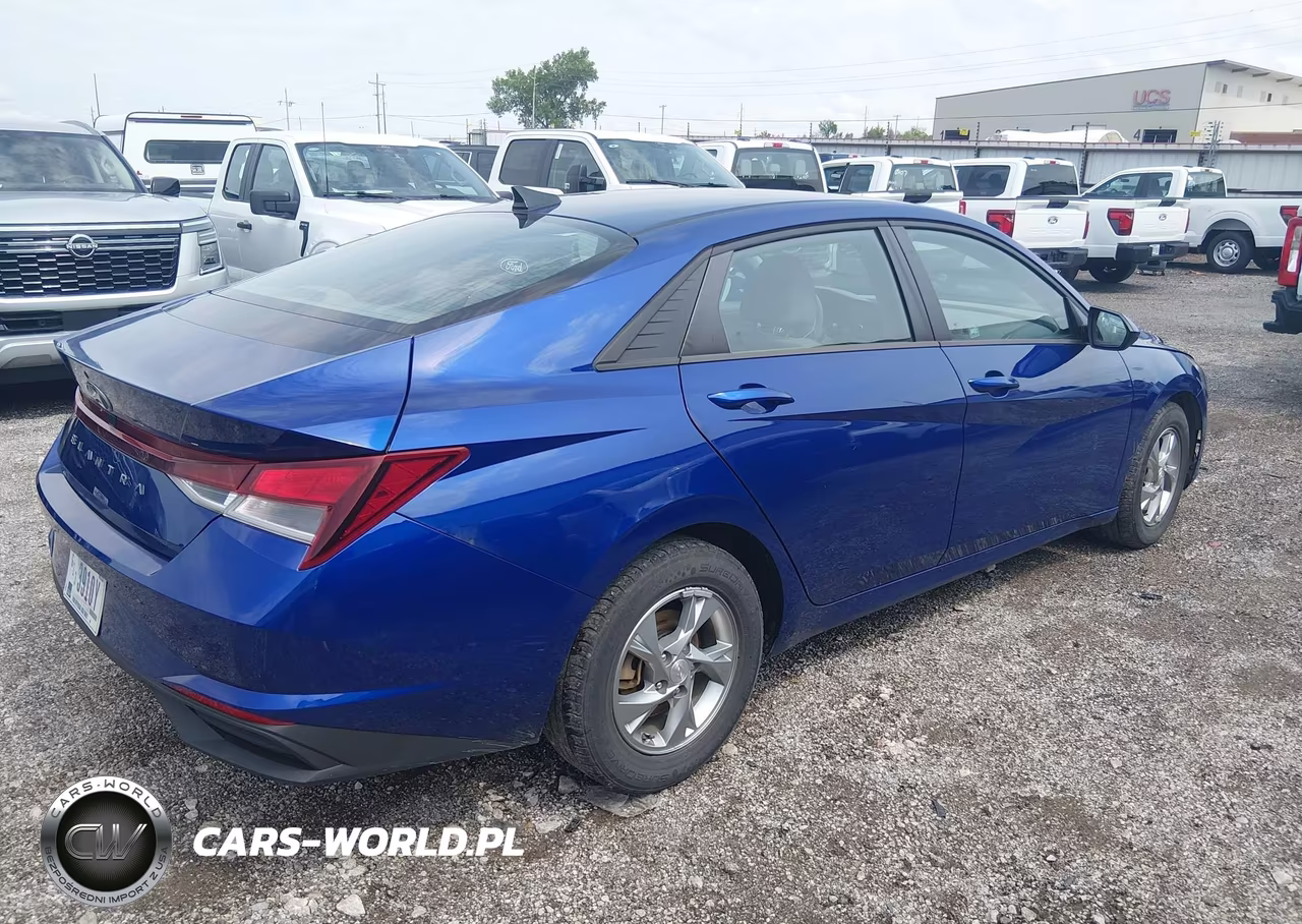 2021 Hyundai Elantra Se VIN:5NPLL4AG0MH046573 - 4