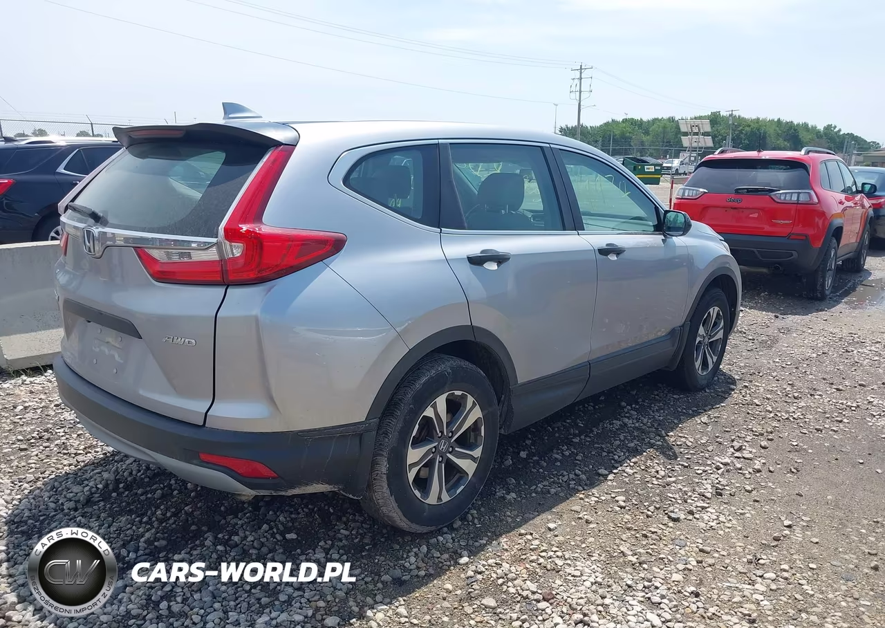 2018 Honda Cr-V Lx VIN:2HKRW6H30JH218645 - 4