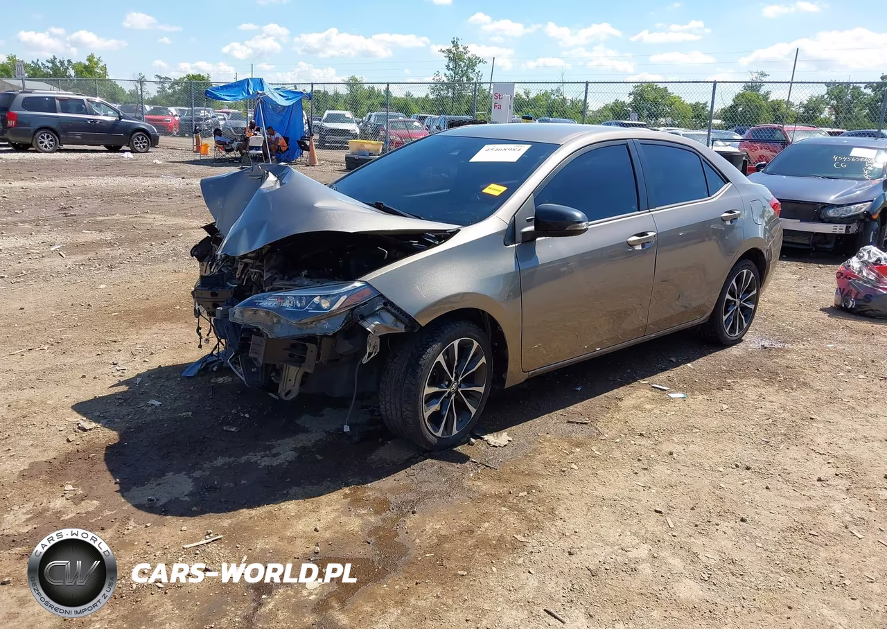 2019 Toyota Corolla Se VIN:2T1BURHE2KC171584 - 2