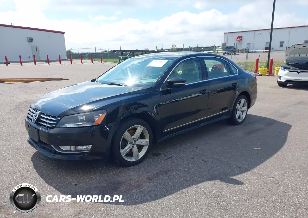 2013 Volkswagen Passat 2.0L Tdi Se VIN:1VWBN7A3XDC119736 - 12