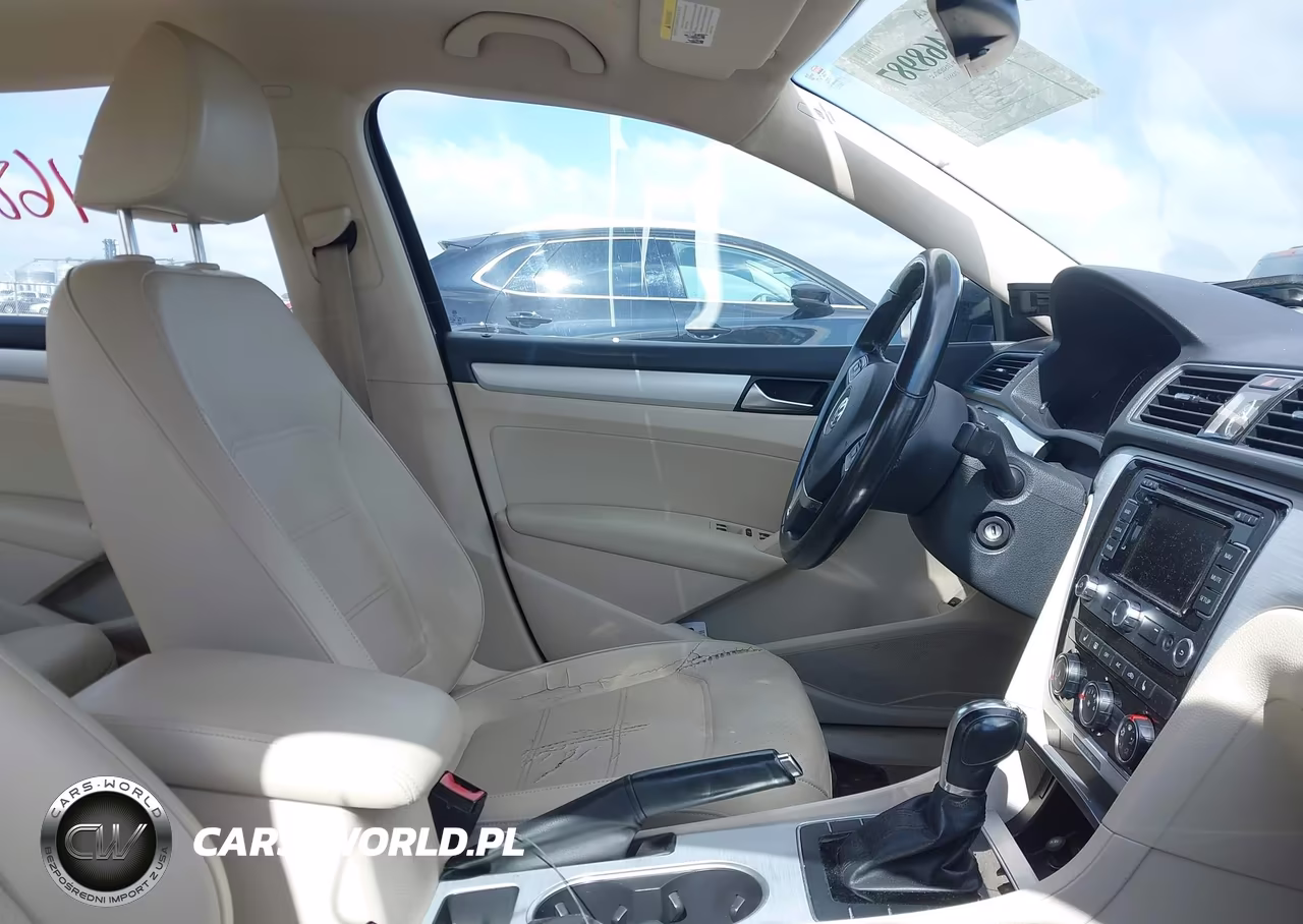 2013 Volkswagen Passat 2.0L Tdi Se VIN:1VWBN7A3XDC119736 - 5