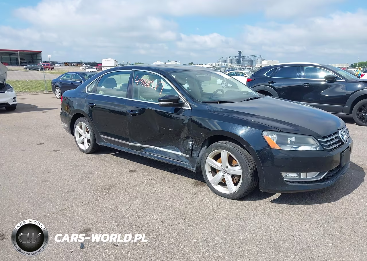 2013 Volkswagen Passat 2.0L Tdi Se VIN:1VWBN7A3XDC119736 - 6