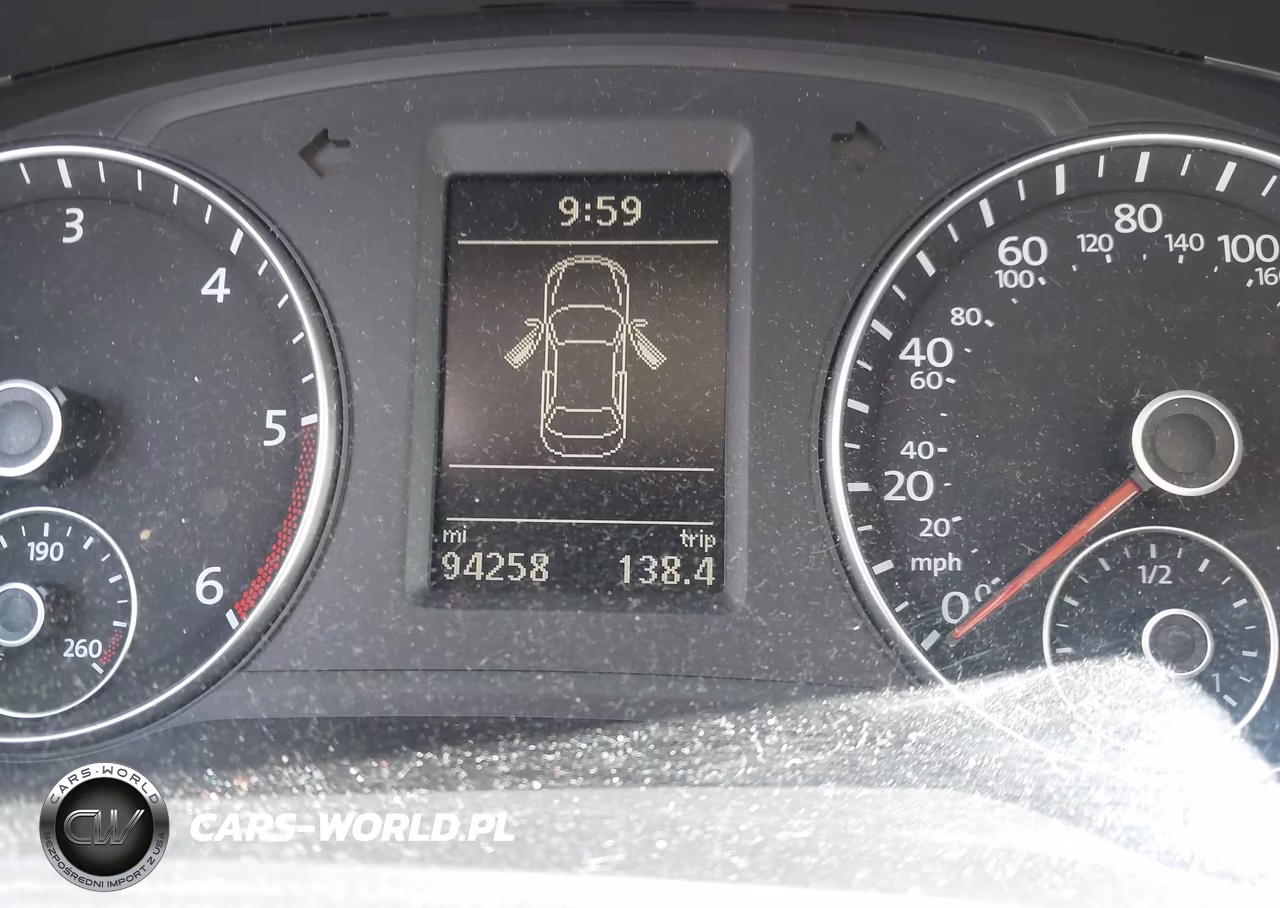2013 Volkswagen Passat 2.0L Tdi Se VIN:1VWBN7A3XDC119736 - 7