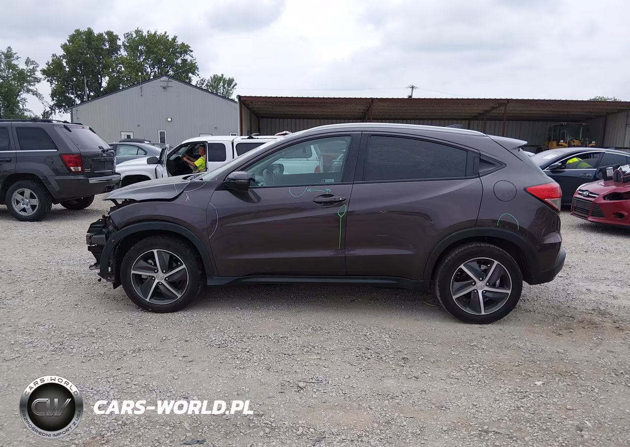 2022 Honda Hr-V Awd Ex VIN:3CZRU6H53NM751722 - 15