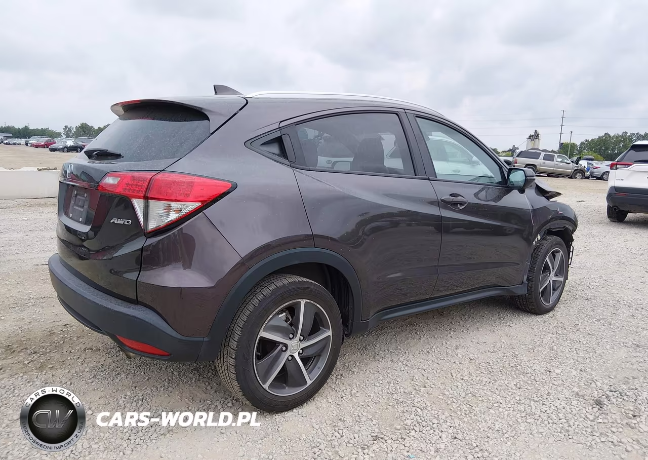 2022 Honda Hr-V Awd Ex VIN:3CZRU6H53NM751722 - 4