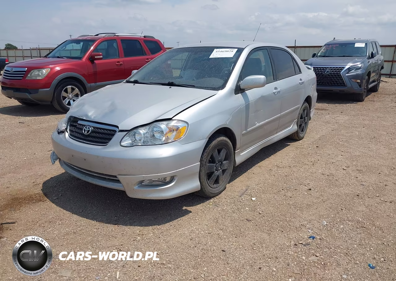 TOYOTA COROLLA CE VIN:1NXBR32E87Z818468 - 2
