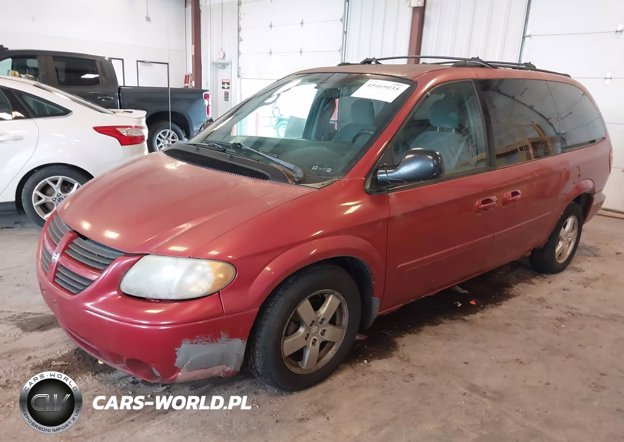 2005 Dodge Caravan Sxt VIN:2D4GP44L45R167595 - 2