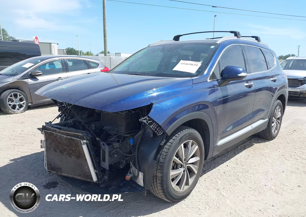 2020 Hyundai Santa Fe Sel VIN:5NMS33ADXLH299231 - 2