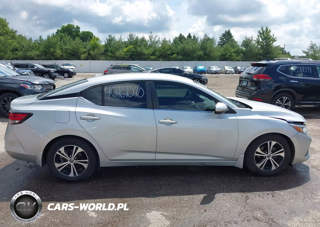 2020 Nissan Sentra Sv Xtronic Cvt VIN:3N1AB8CV0LY225116 - 13