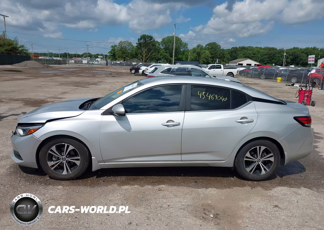 2020 Nissan Sentra Sv Xtronic Cvt VIN:3N1AB8CV0LY225116 - 14