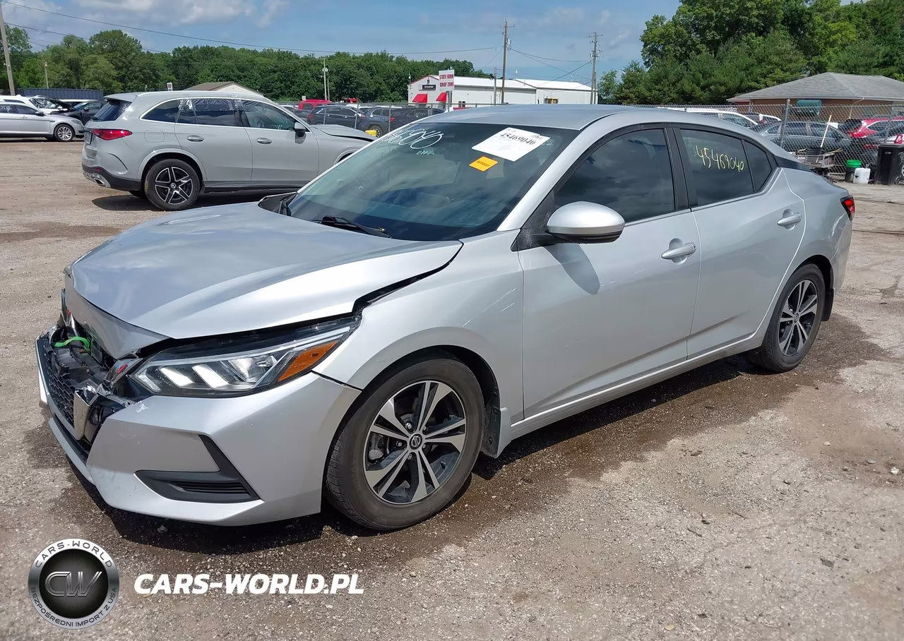2020 Nissan Sentra Sv Xtronic Cvt VIN:3N1AB8CV0LY225116 - 2