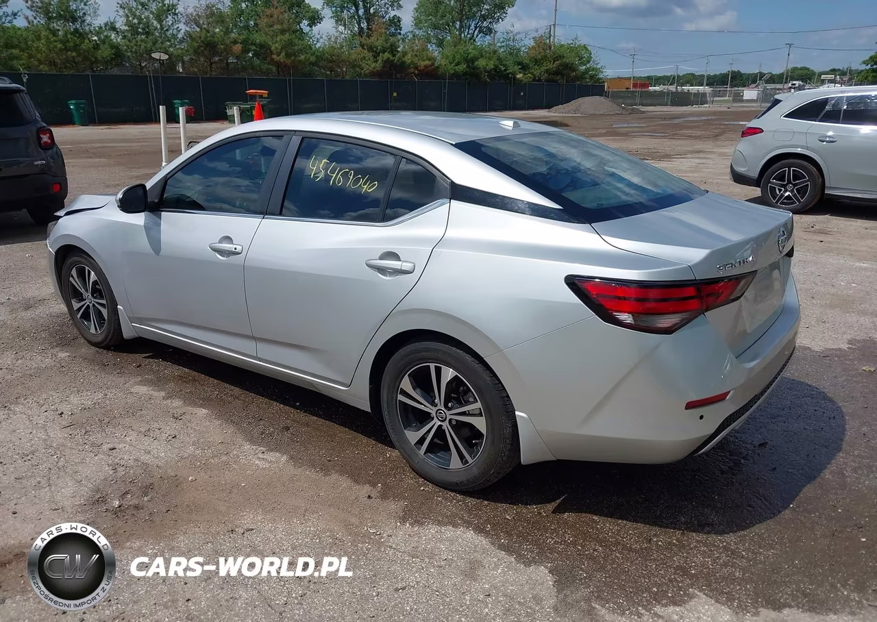 2020 Nissan Sentra Sv Xtronic Cvt VIN:3N1AB8CV0LY225116 - 3