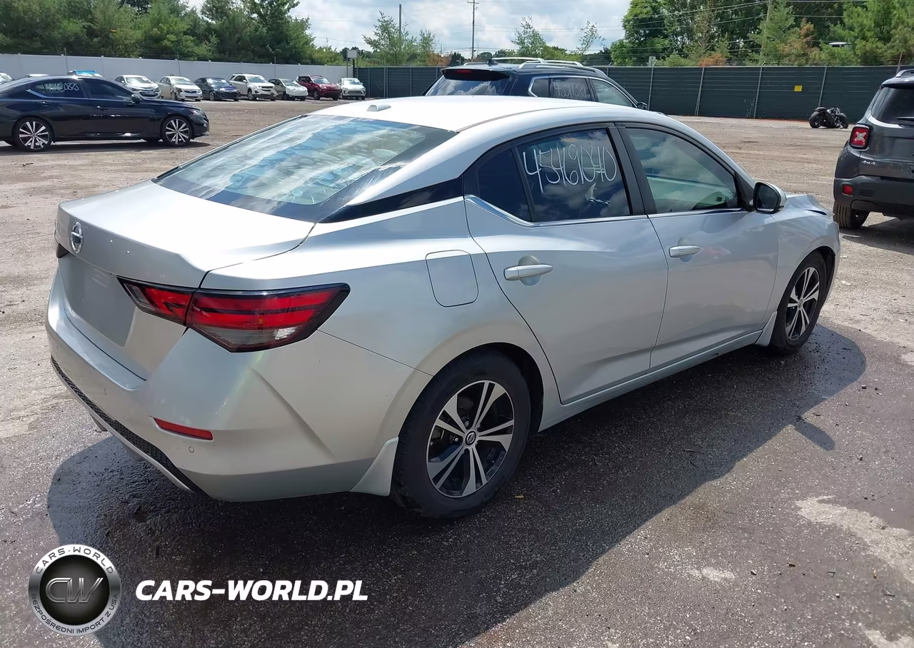 2020 Nissan Sentra Sv Xtronic Cvt VIN:3N1AB8CV0LY225116 - 4
