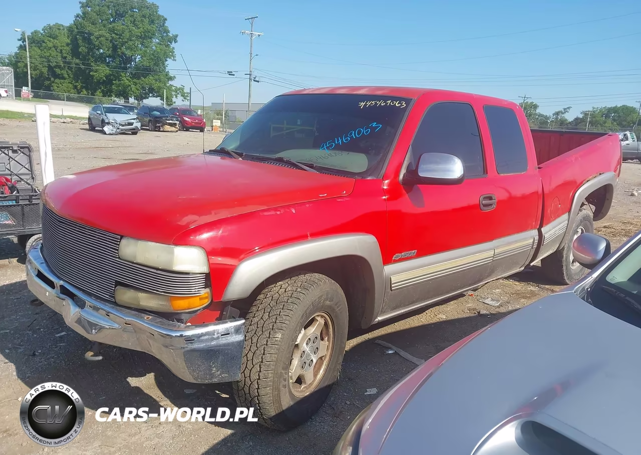 2000 Chevrolet Silverado 1500 Ls VIN:1GCEK19T0YE348771 - 2