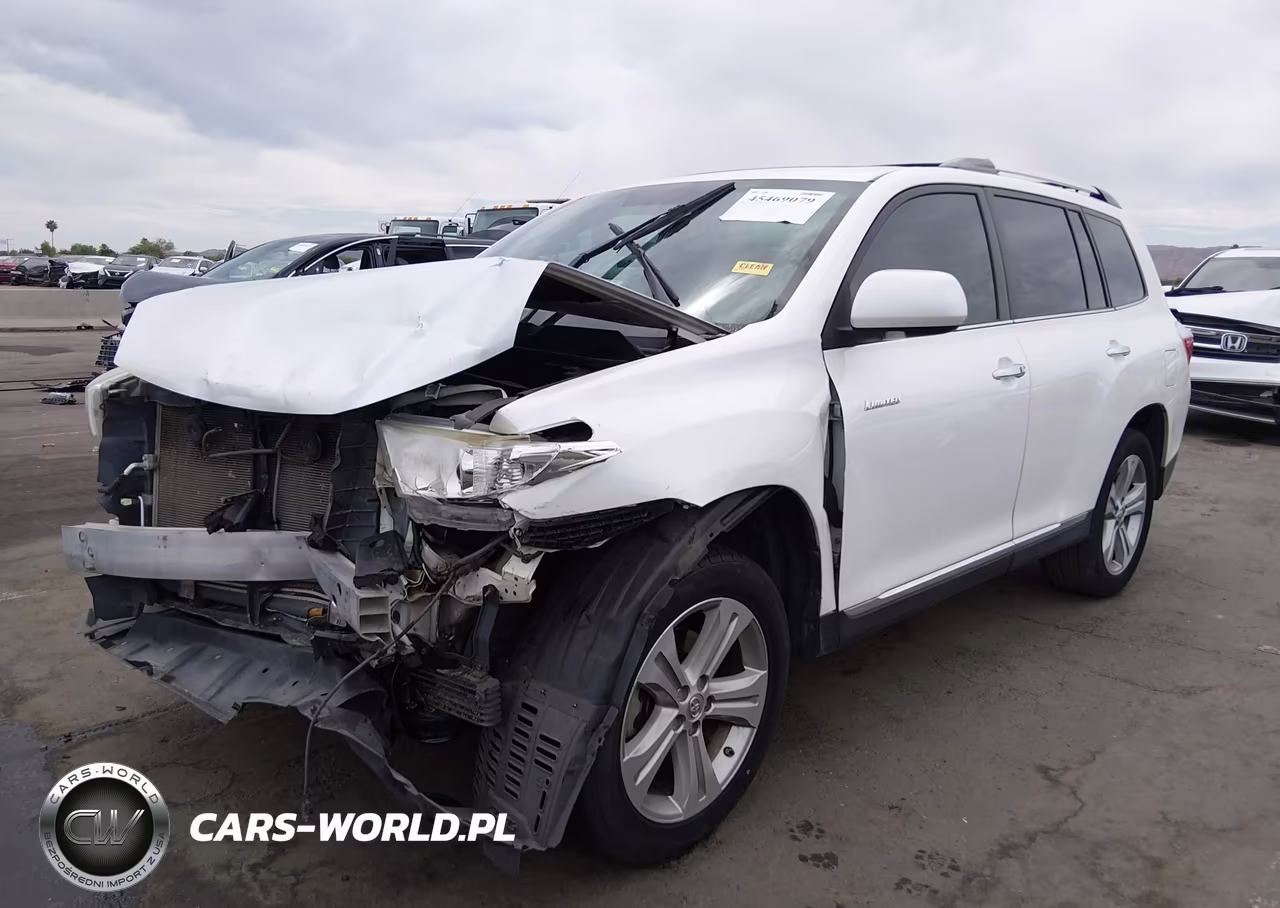 2013 Toyota Highlander Limited V6 VIN:5TDYK3EH5DS136950 - 2