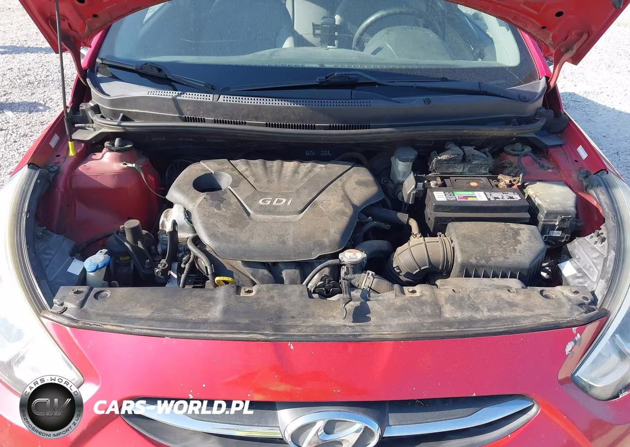 2015 Hyundai Accent Gls VIN:KMHCT4AE6FU868619 - 10