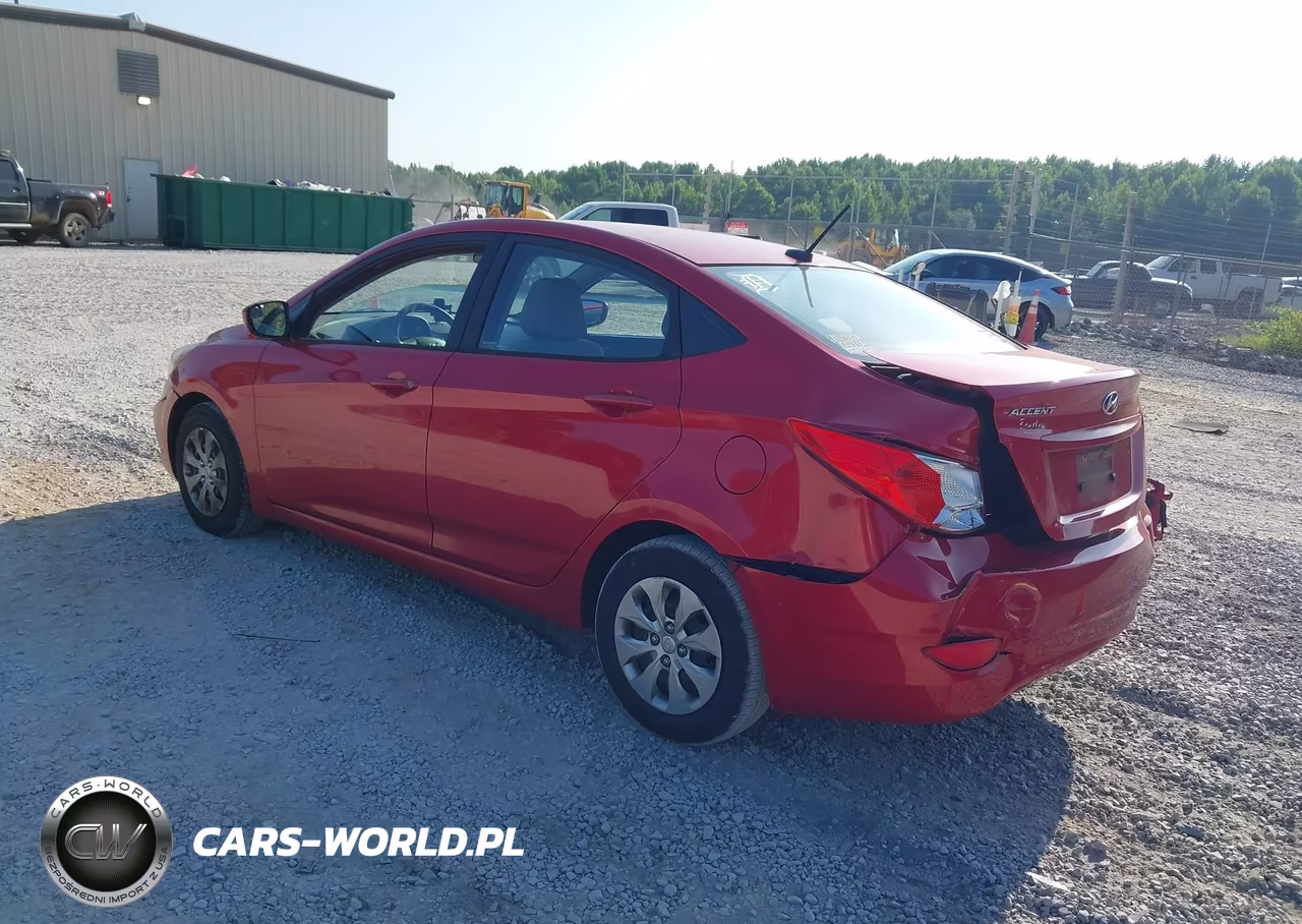 2015 Hyundai Accent Gls VIN:KMHCT4AE6FU868619 - 3