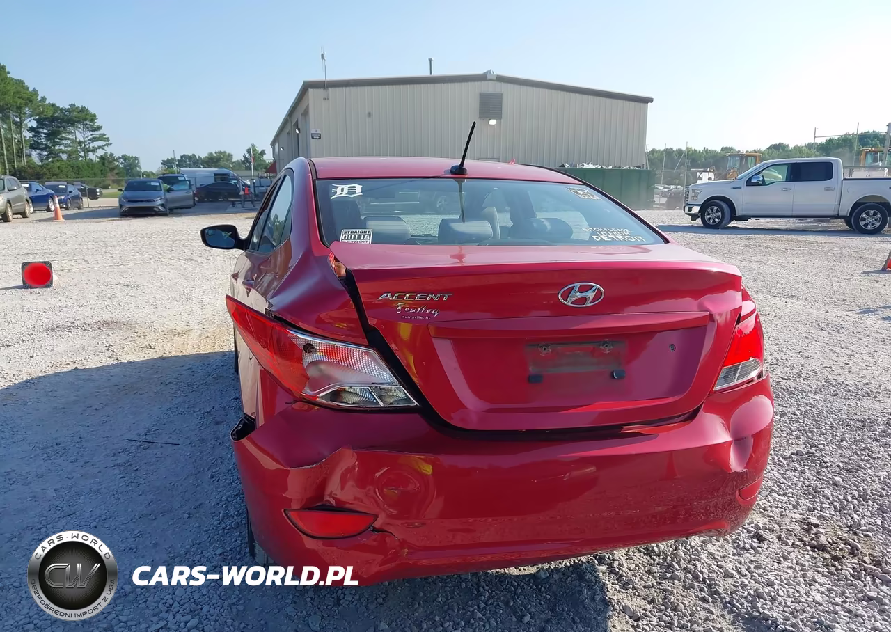 2015 Hyundai Accent Gls VIN:KMHCT4AE6FU868619 - 6