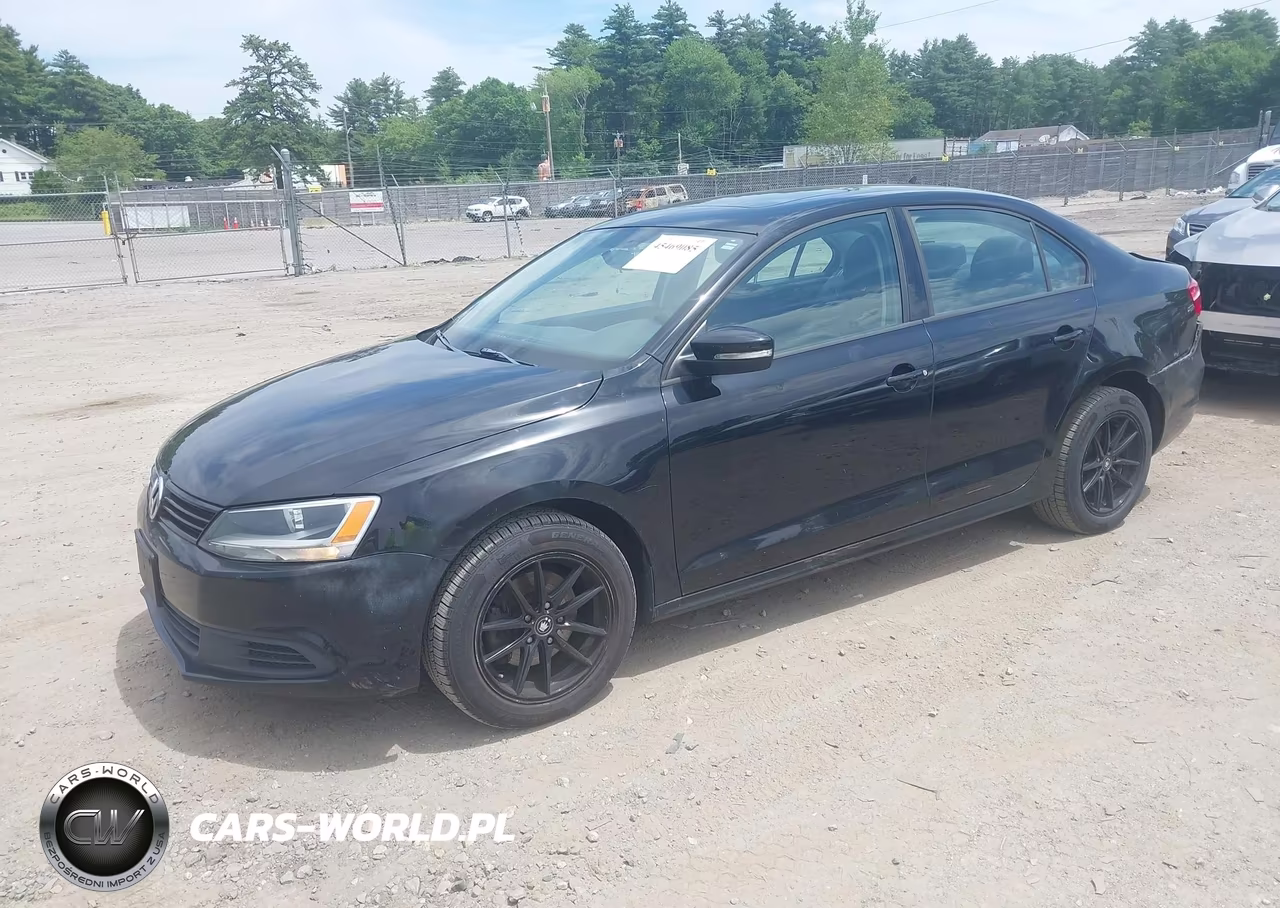 2012 Volkswagen Jetta 2.5L Se VIN:3VWDP7AJ6CM337381 - 2