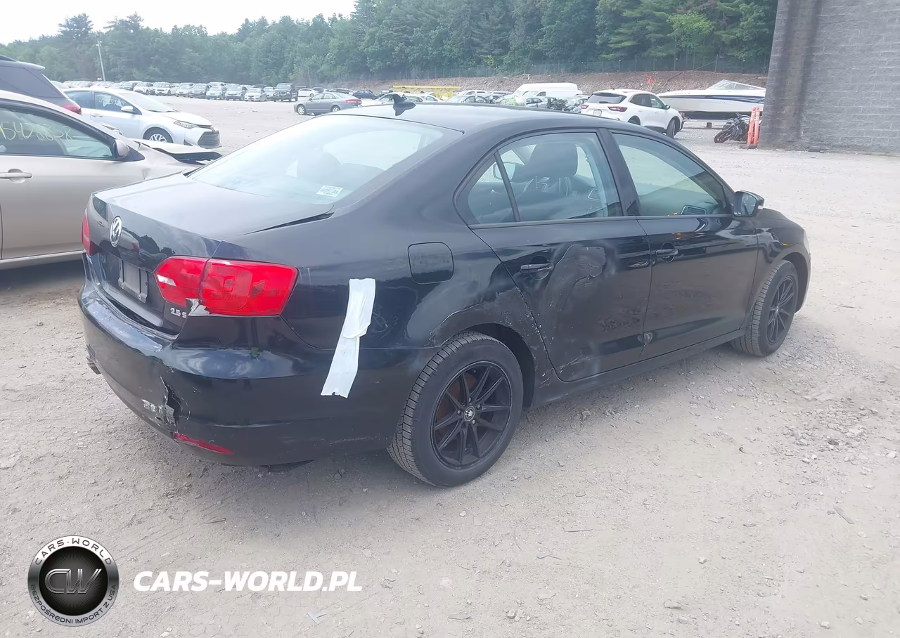2012 Volkswagen Jetta 2.5L Se VIN:3VWDP7AJ6CM337381 - 4