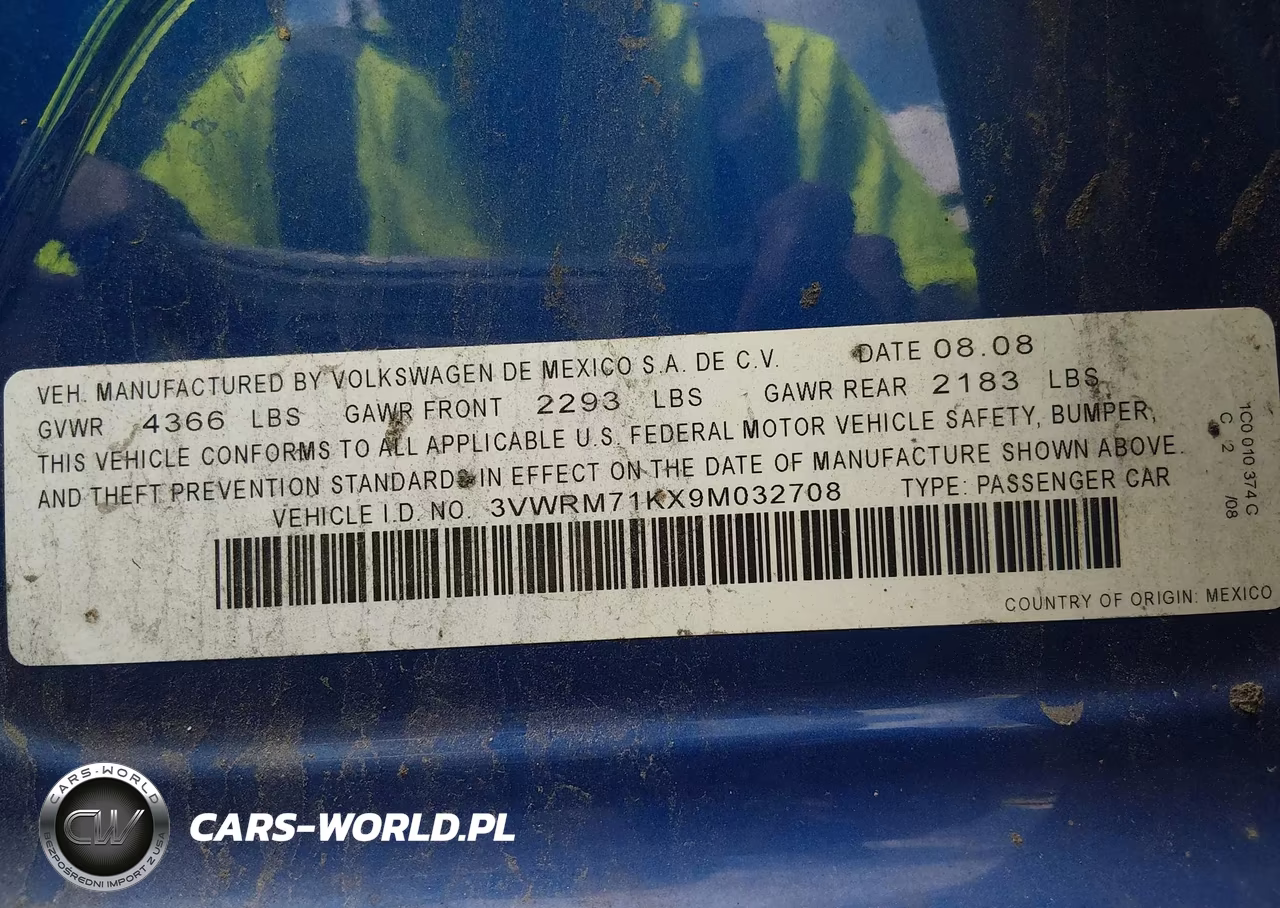 2009 Volkswagen Jetta Se-Sel VIN:3VWRM71KX9M032708 - 9