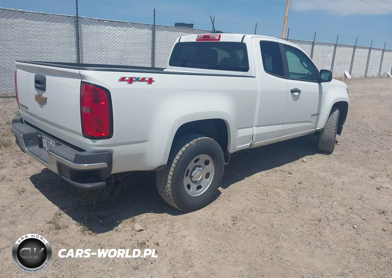 2017 Chevrolet Colorado 4Wd Wt VIN:1GCHTBEA7H1233418 - 4