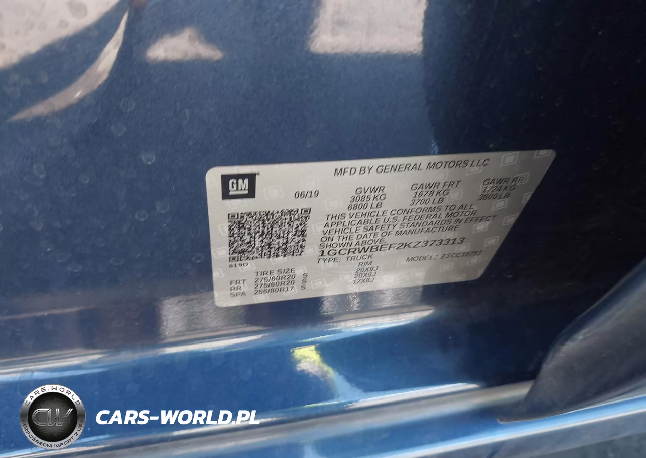 2019 Chevrolet Silverado 1500 Custom VIN:1GCRWBEF2KZ373313 - 9