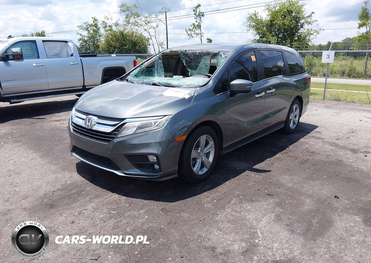 2019 Honda Odyssey Ex-L VIN:5FNRL6H74KB026429 - 2