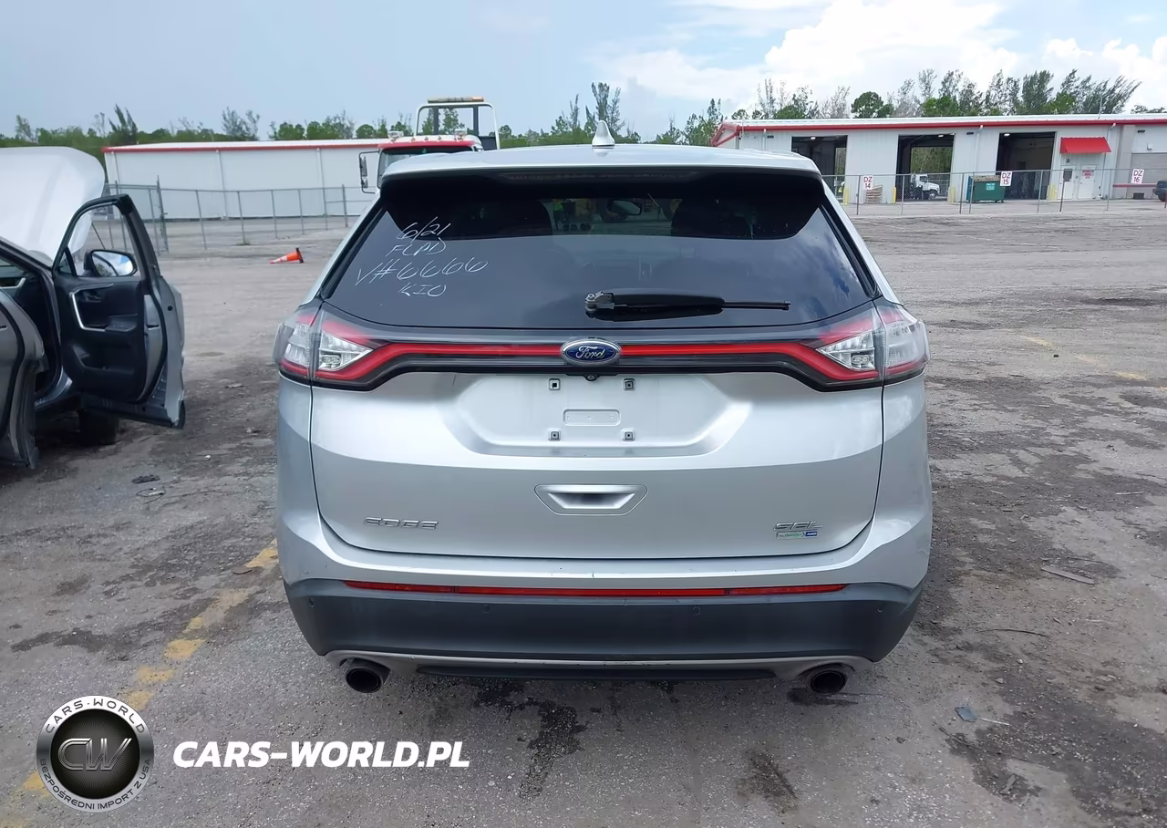 2016 Ford Edge Sel VIN:2FMPK4J93GBB86666 - 16