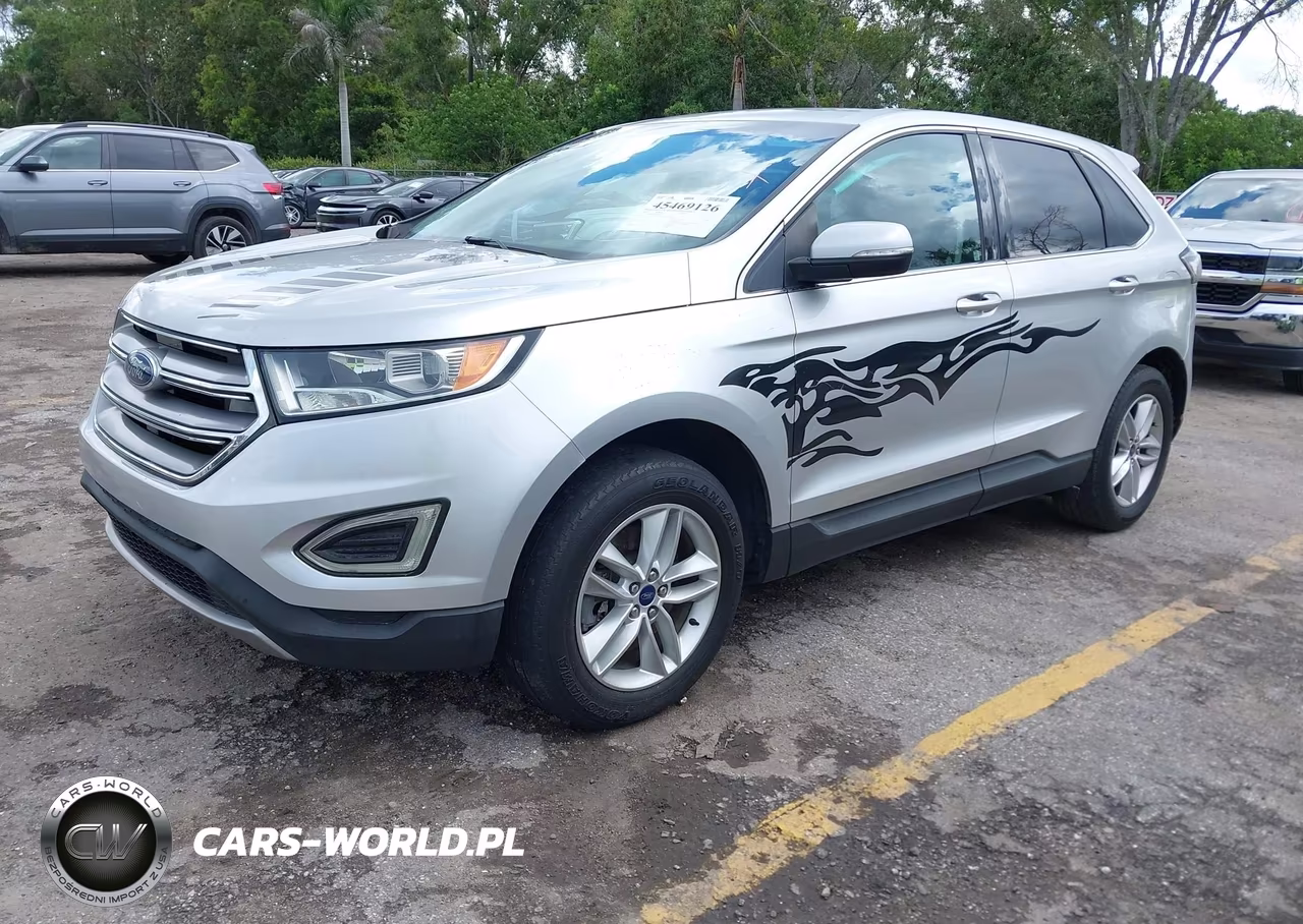 2016 Ford Edge Sel VIN:2FMPK4J93GBB86666 - 2