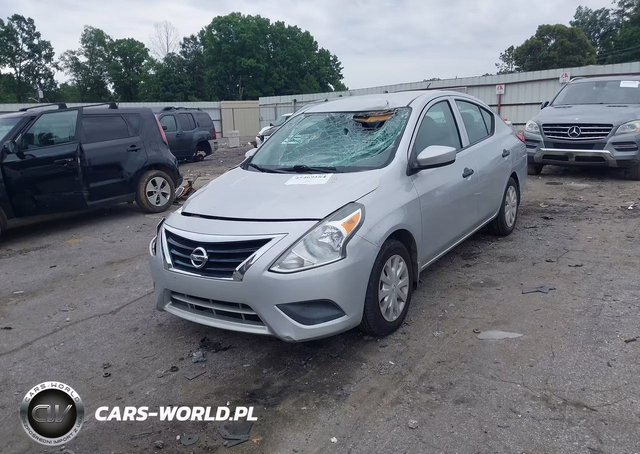 2017 Nissan Versa 1.6 S+ VIN:3N1CN7AP7HL845772 - 2