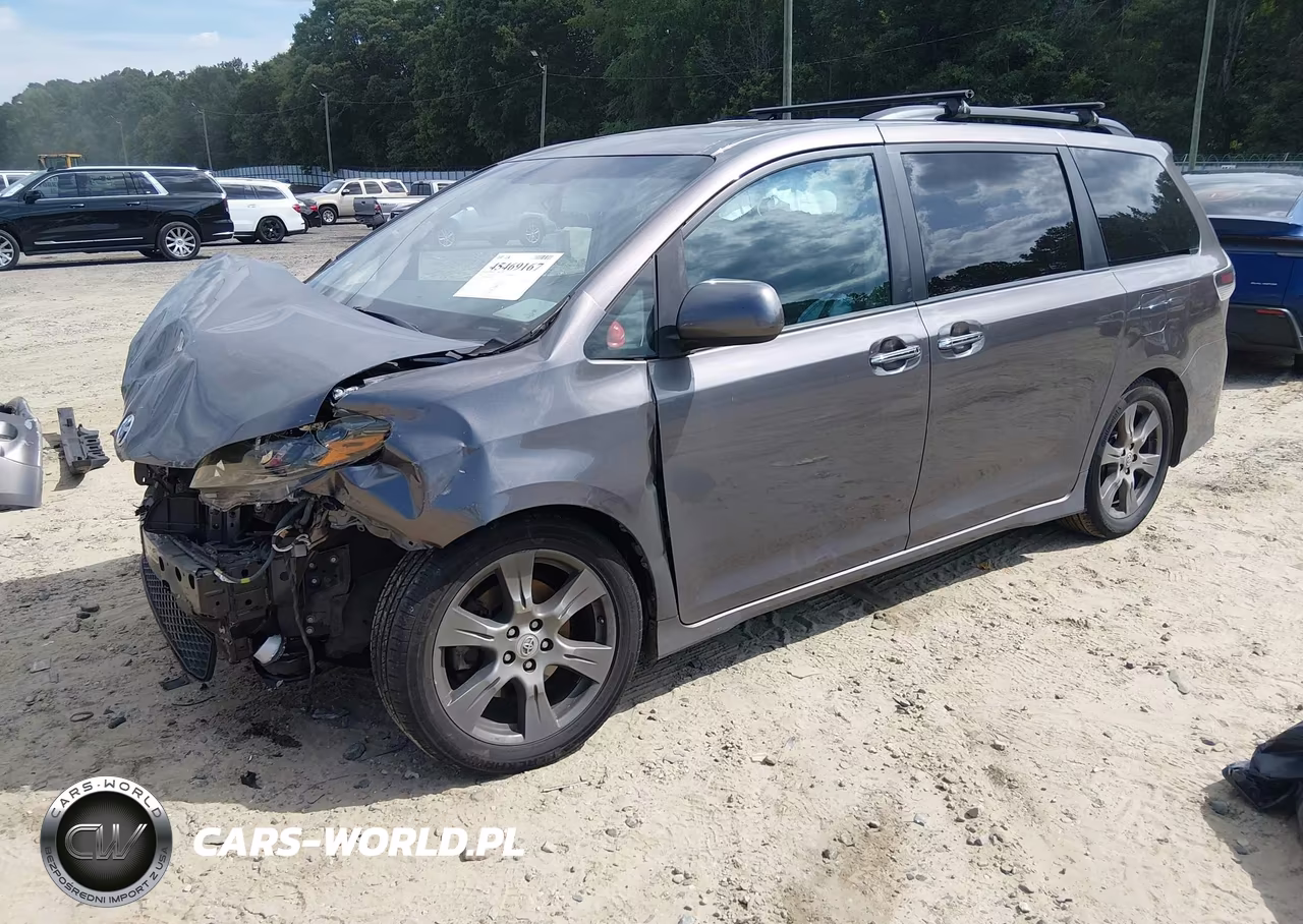 2017 Toyota Sienna Se Premium 8 Passenger VIN:5TDXZ3DC1HS857866 - 2