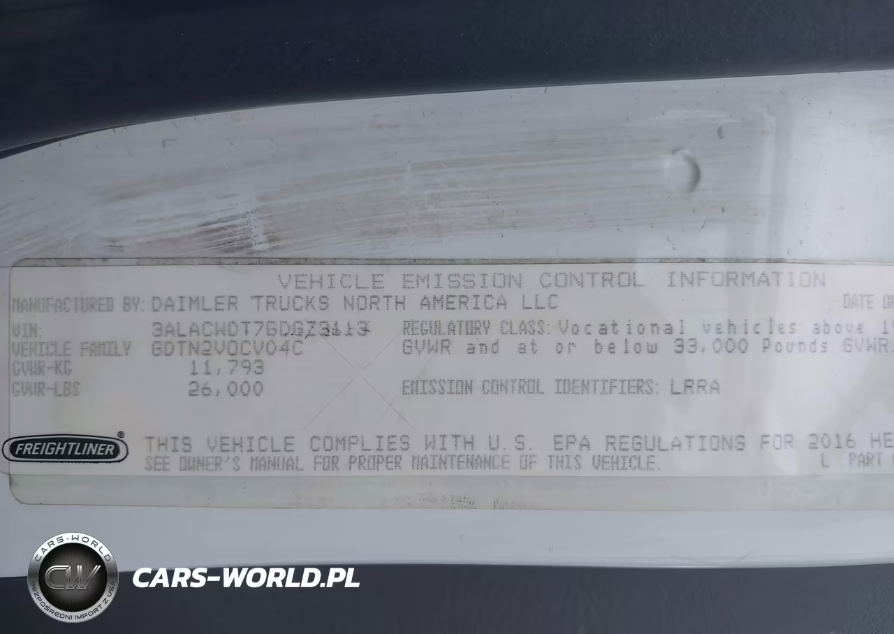 2016 Freightliner M2 106 Medium Duty VIN:3ALACWDT7GDGZ3113 - 9