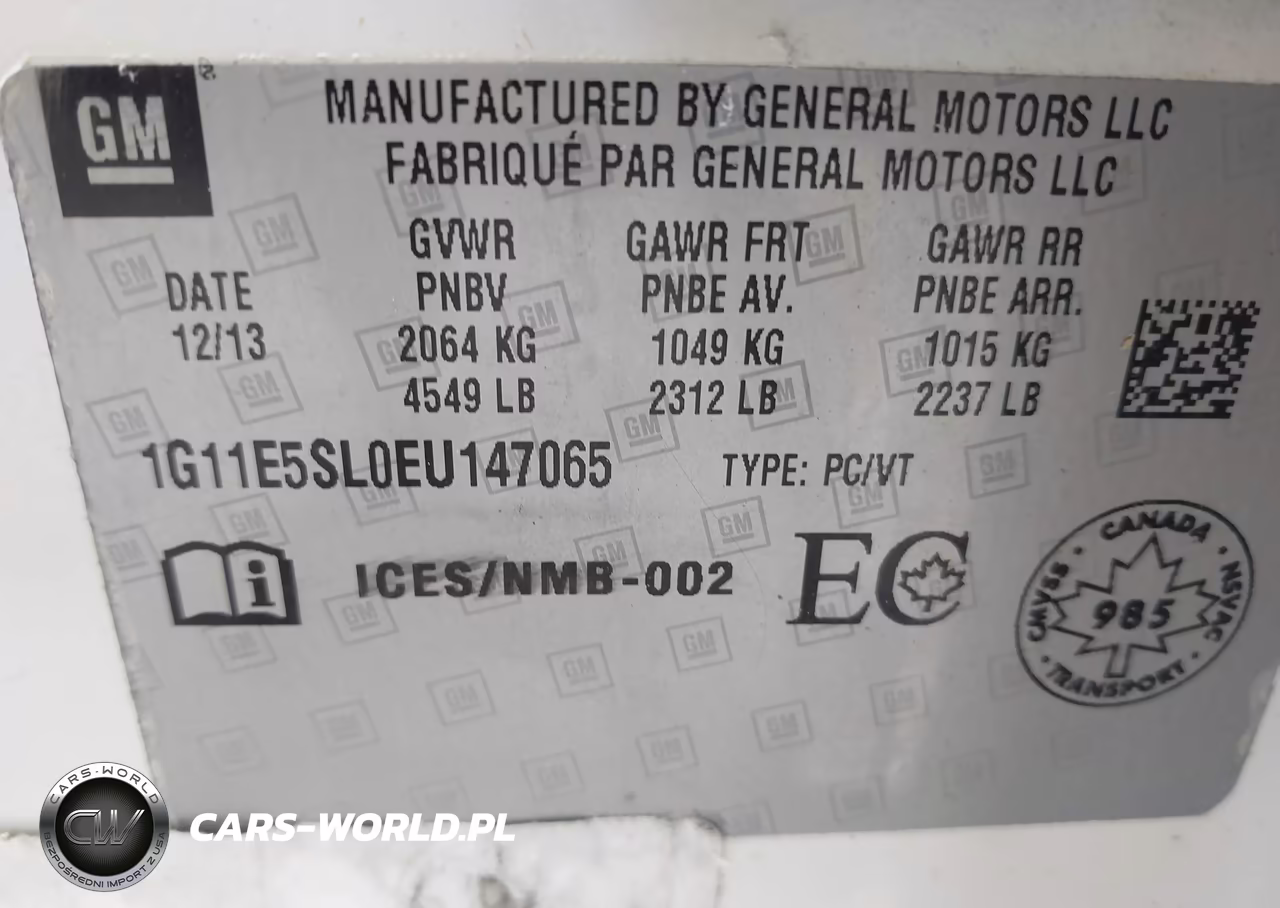 2014 Chevrolet Malibu 2Lt VIN:1G11E5SL0EU147065 - 9