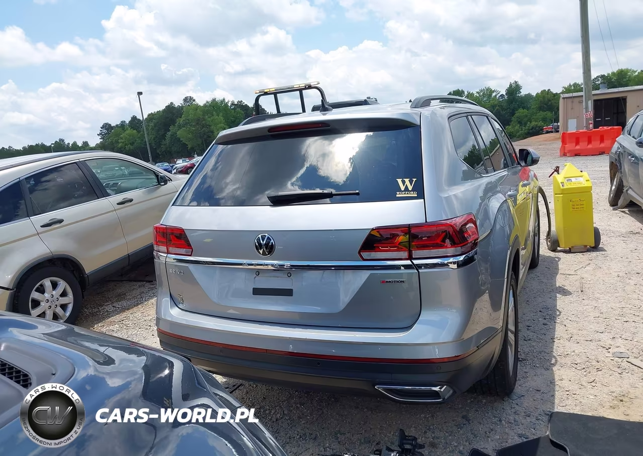 2021 Volkswagen Atlas 3.6L V6 Se W-Technology VIN:1V2HR2CAXMC605235 - 17