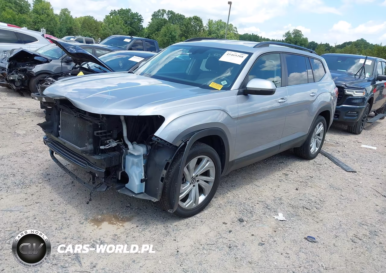 2021 Volkswagen Atlas 3.6L V6 Se W-Technology VIN:1V2HR2CAXMC605235 - 2